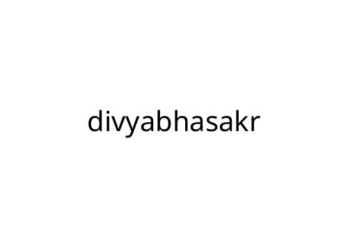 divyabhasakr