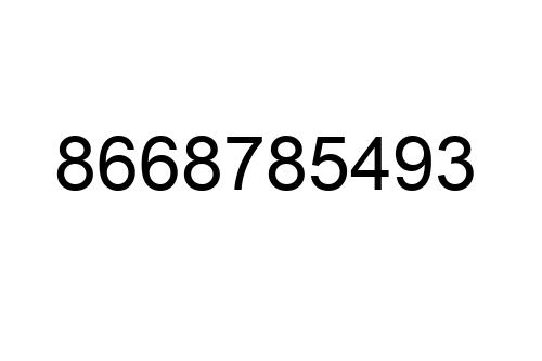 8668785493