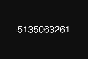 5135063261