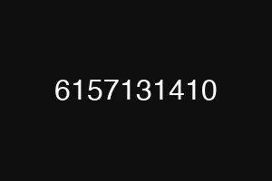6157131410