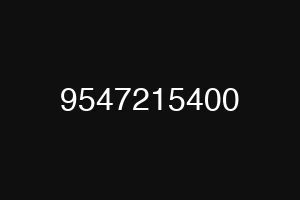 9547215400